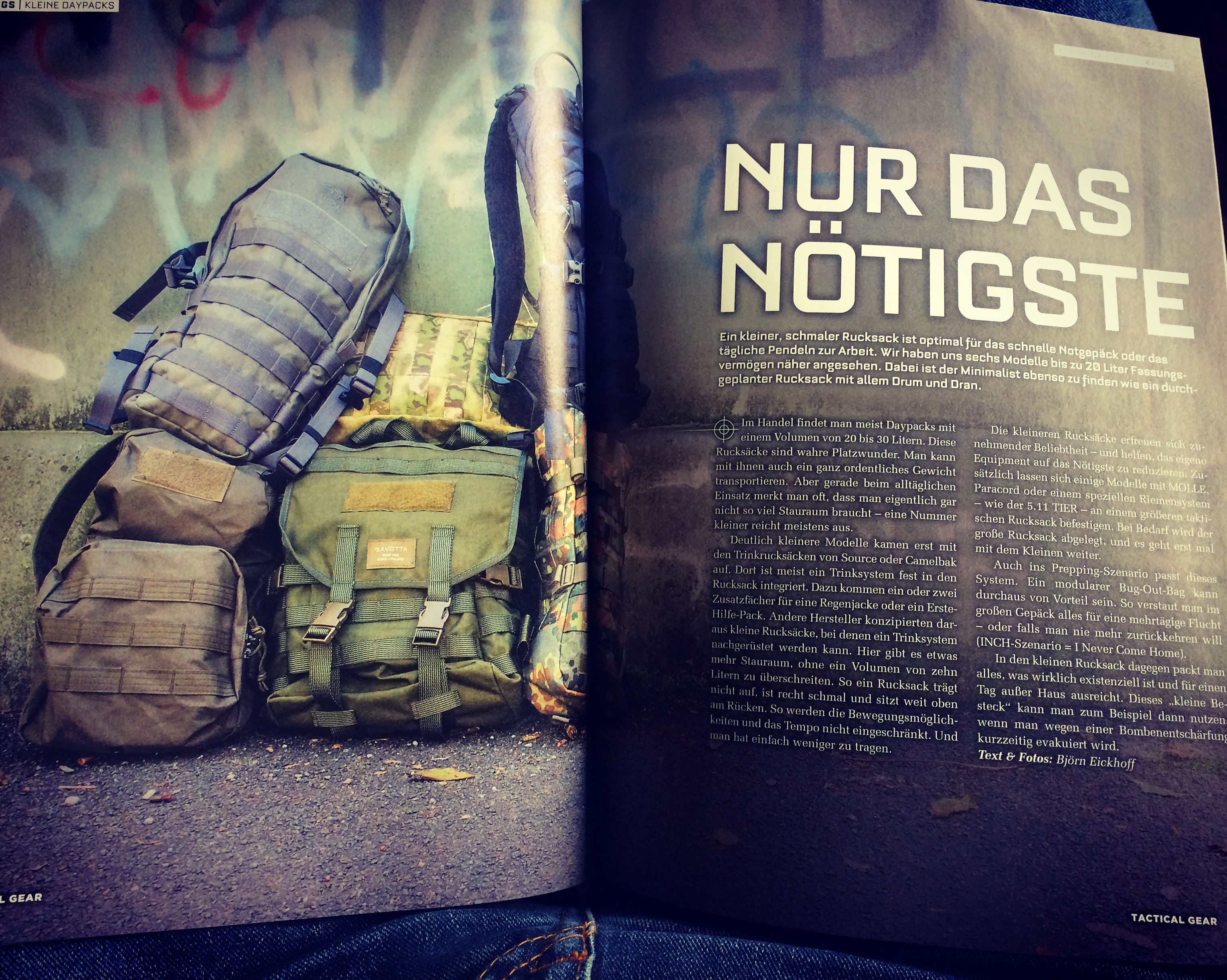 TACTICAL GEAR 1-2018 - Nur das Nötigste TACTICAL GEAR 1-2018 - Nur das Nötigste