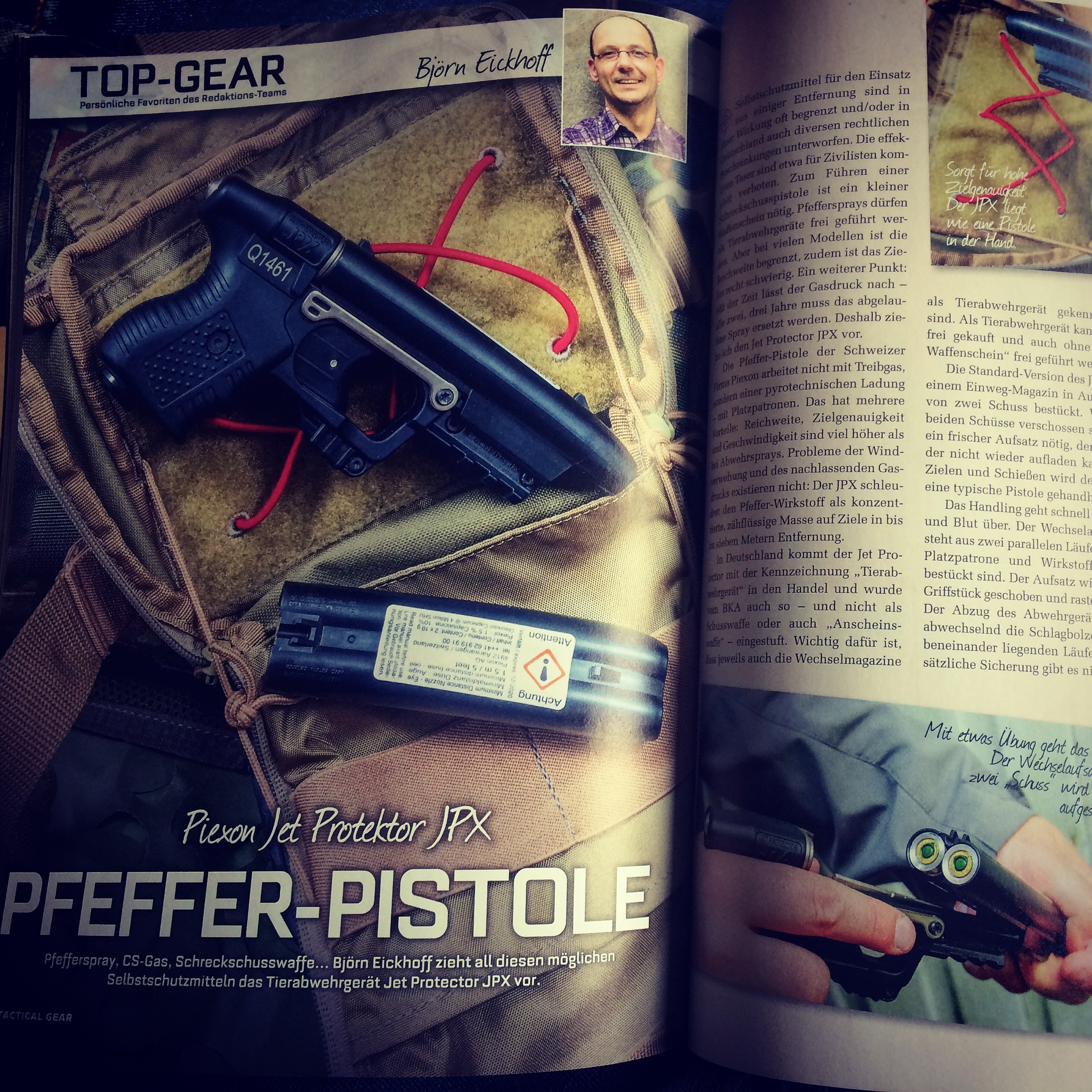 TACTICAL GEAR 1-2018 - Pfeffer-Pistole TACTICAL GEAR 1-2018 - Pfeffer-Pistole