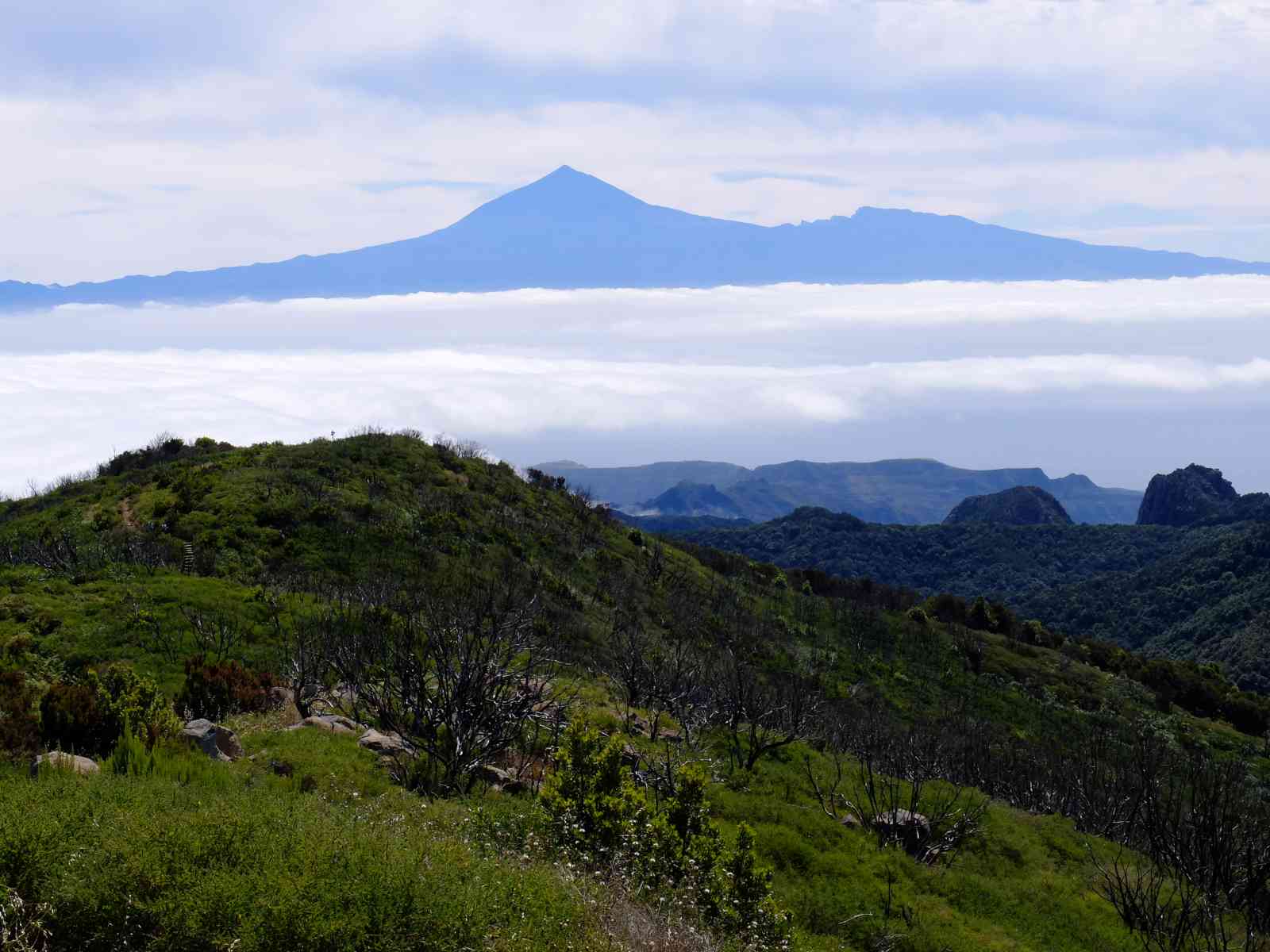 Die höchsten Berge von La Gomera - Der Teide