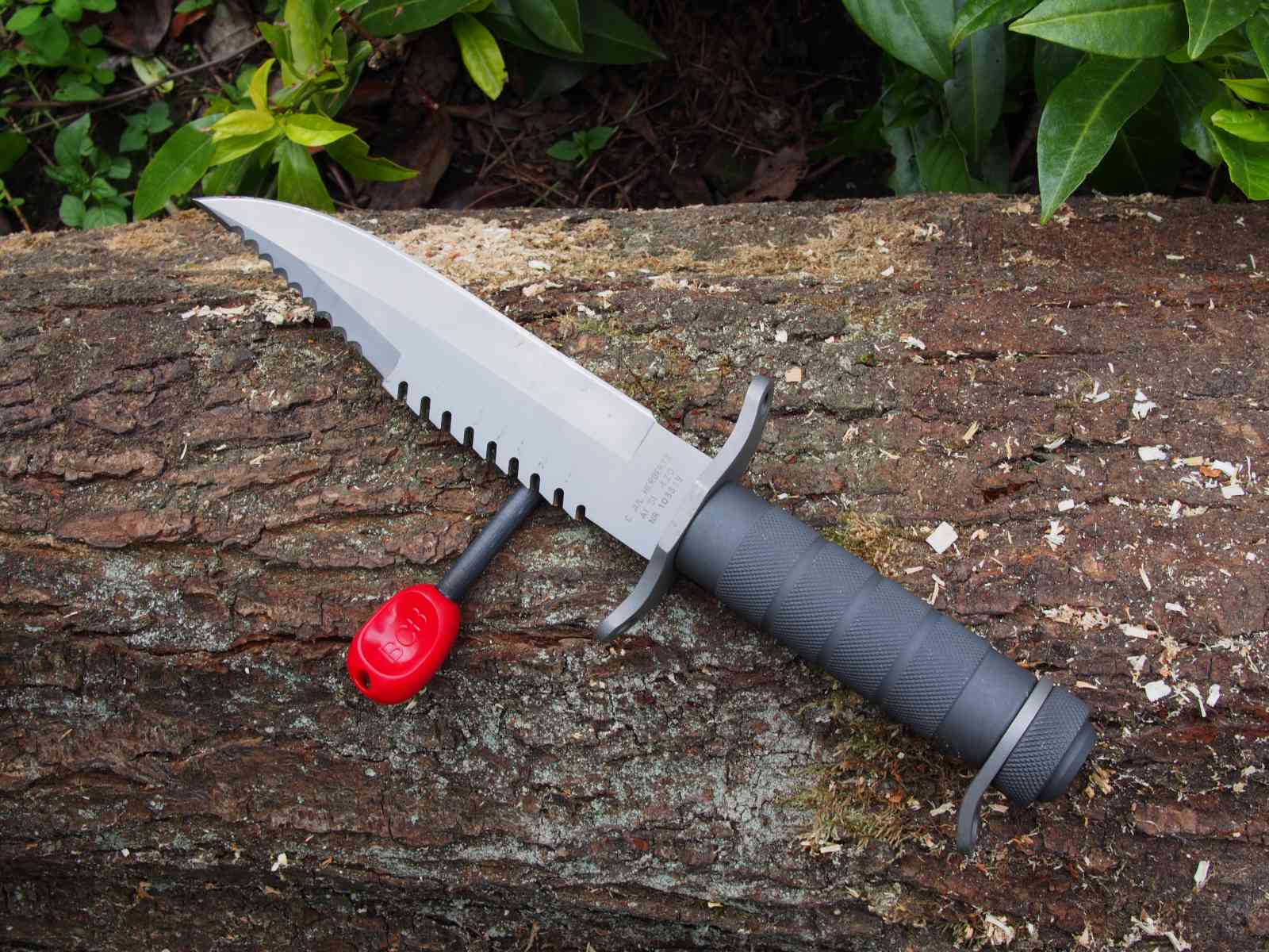 Herbertz Survival-Messer mit Feuerstahl