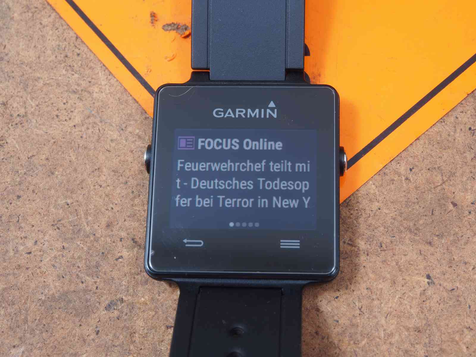 Garmin Vivoactive - Smart Notification