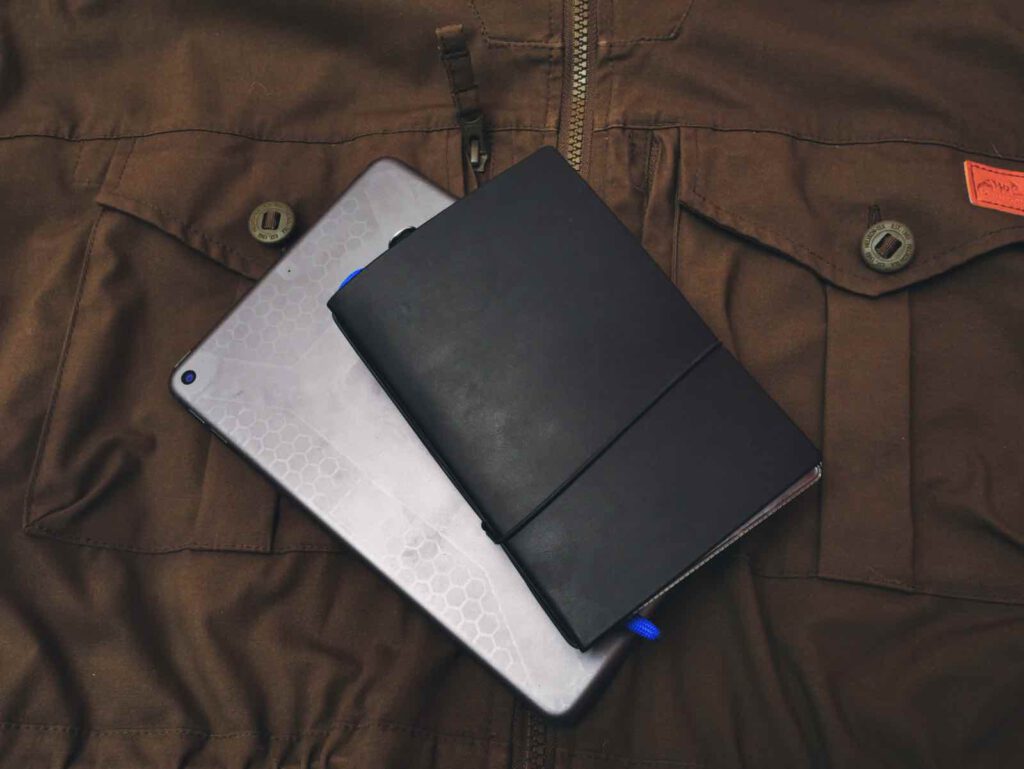 iPad mini 5 oder ein Notizbuch
